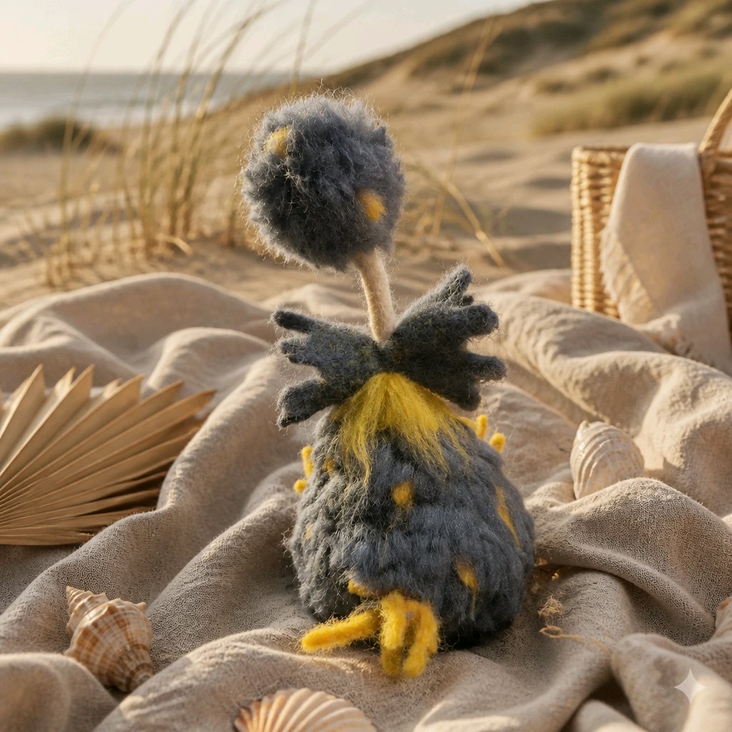 gefilzter Paradiesvogel
