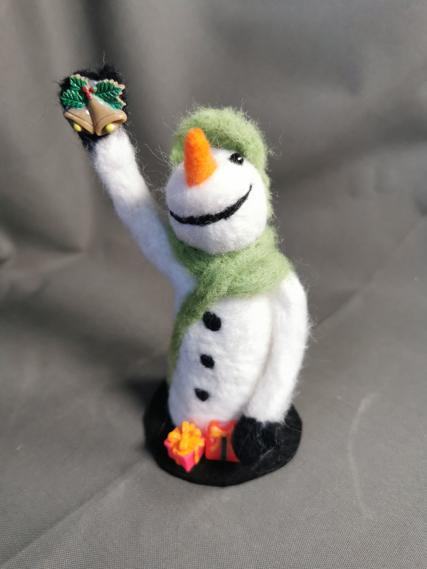 lustiger Filz Schneemann