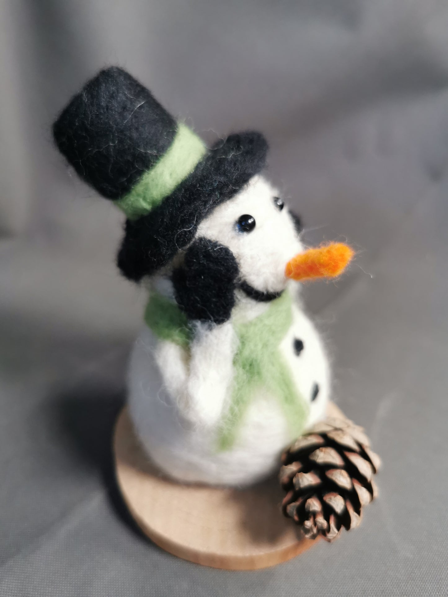 Filz Schneemann
