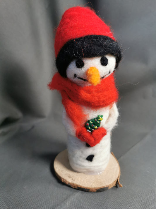 Filz Schneemann