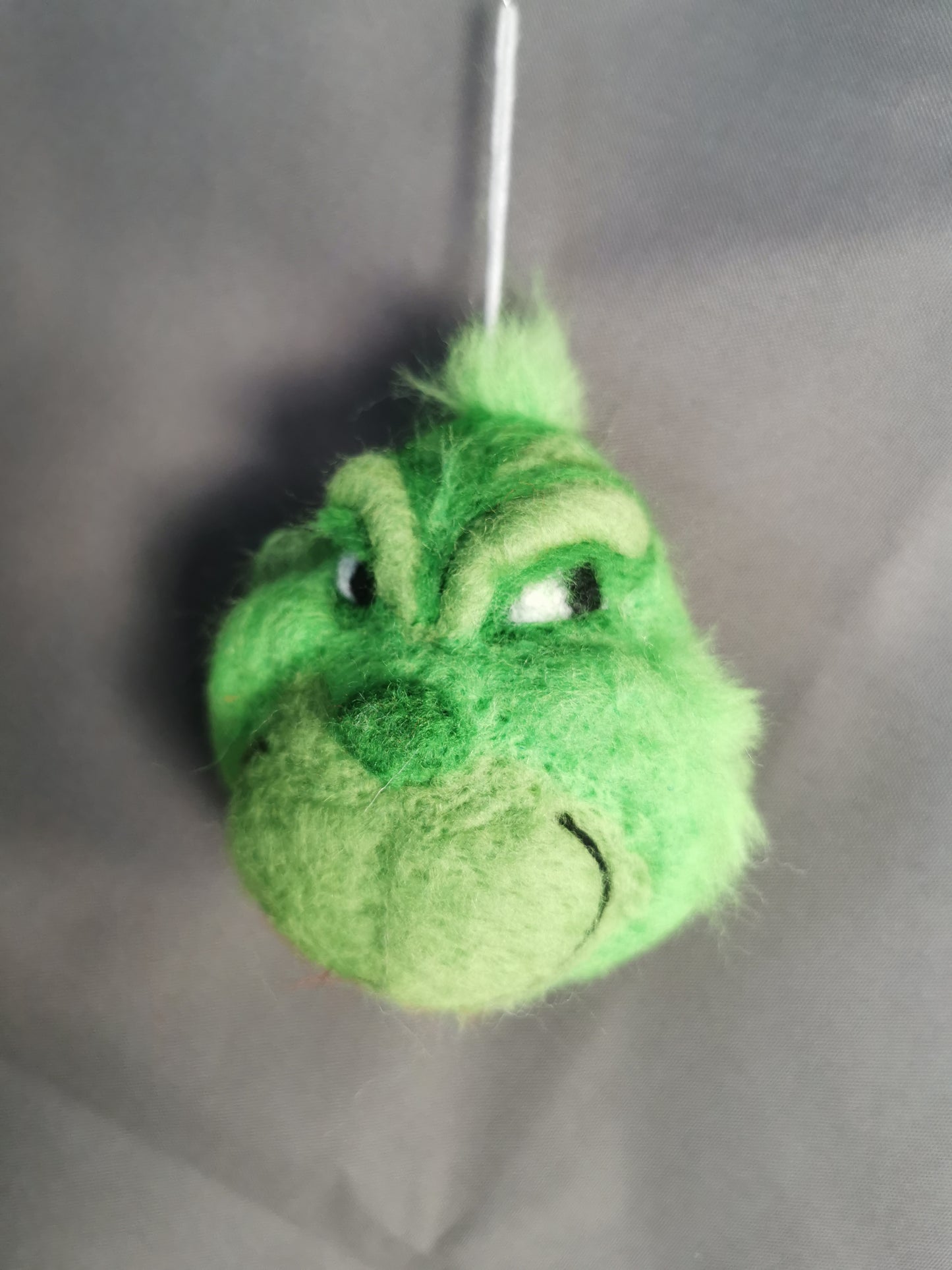 Grinch Filz Weihnachtskugeln