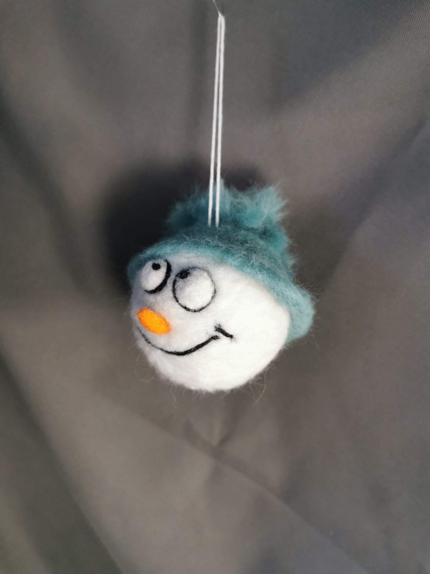 lustige Filz Weihnachtskugeln