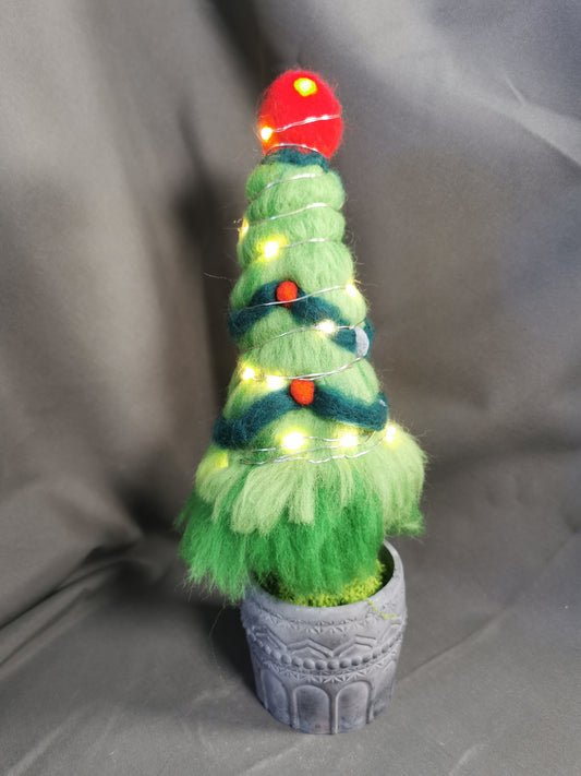 Weihnachtsbaum aus Filz klein