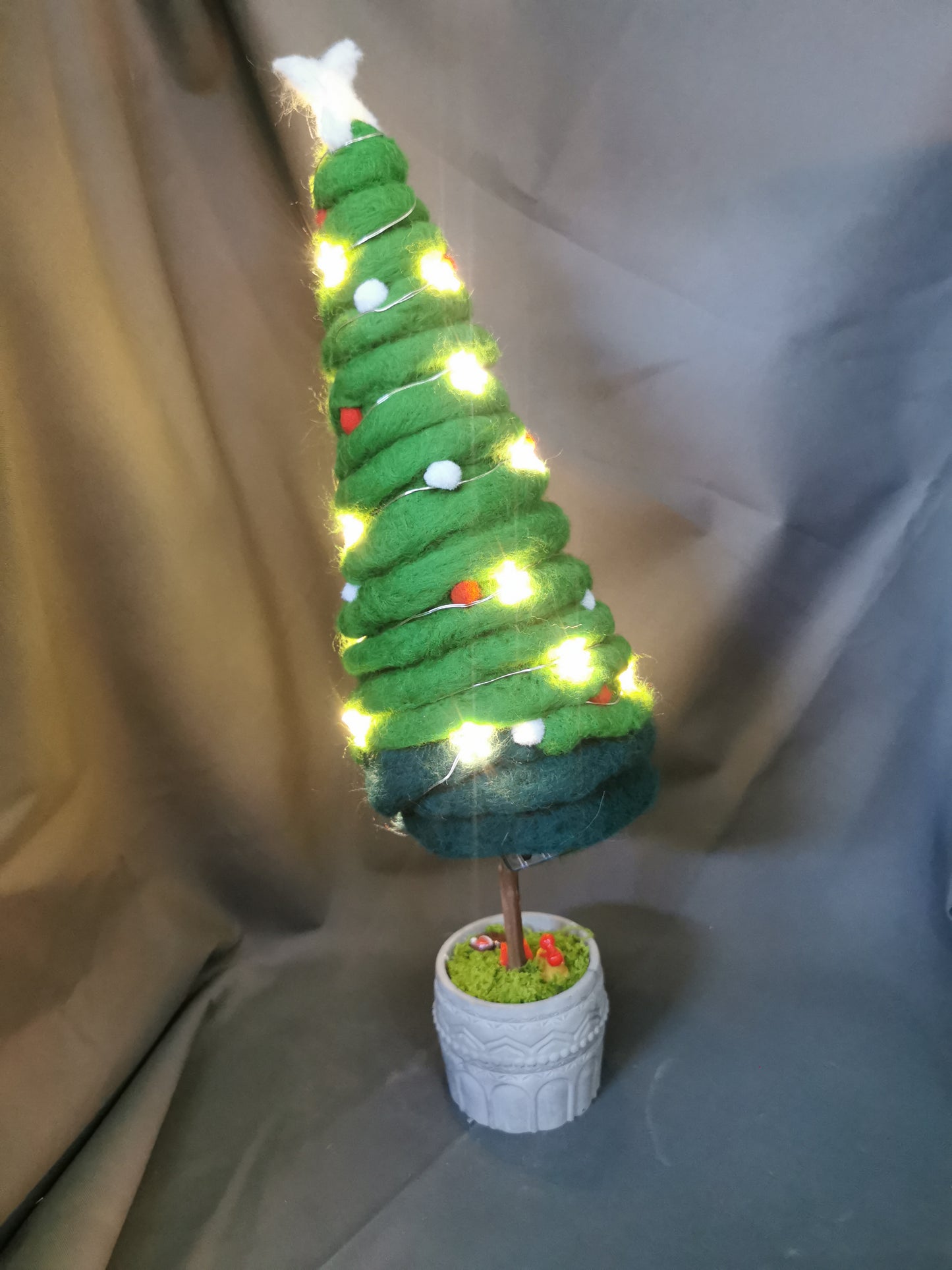 Weihnachtsbaum aus Filz