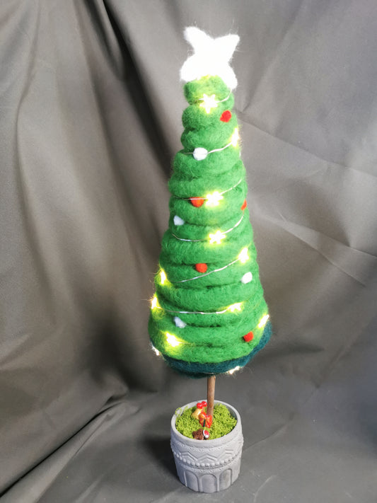 Weihnachtsbaum aus Filz