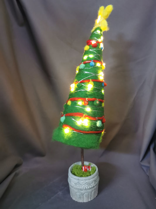 Weihnachtsbaum aus Filz