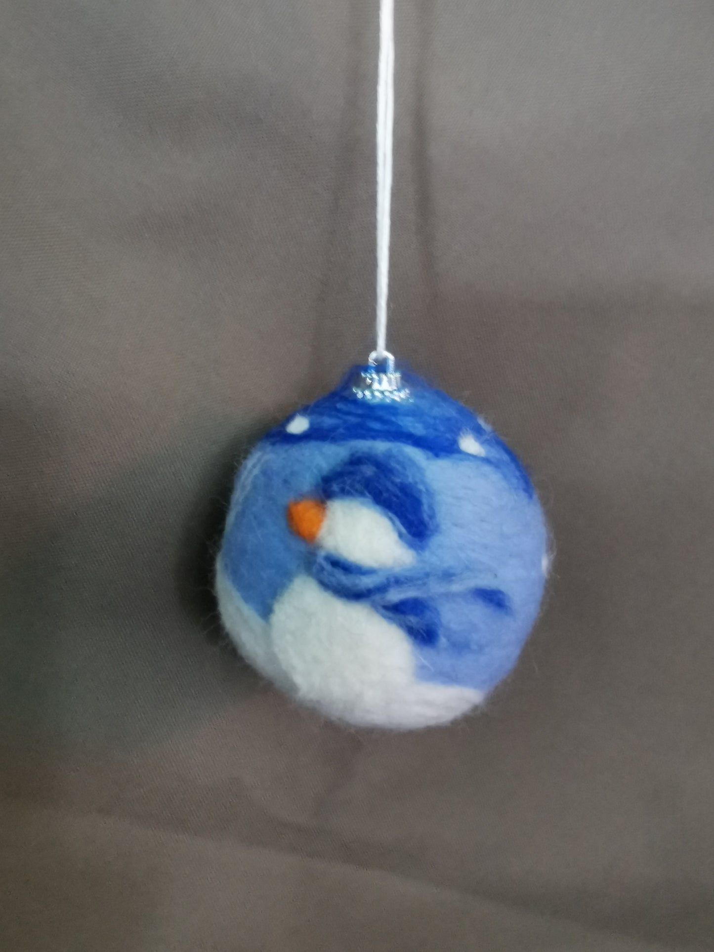 gefilzte Weihnachtskugeln