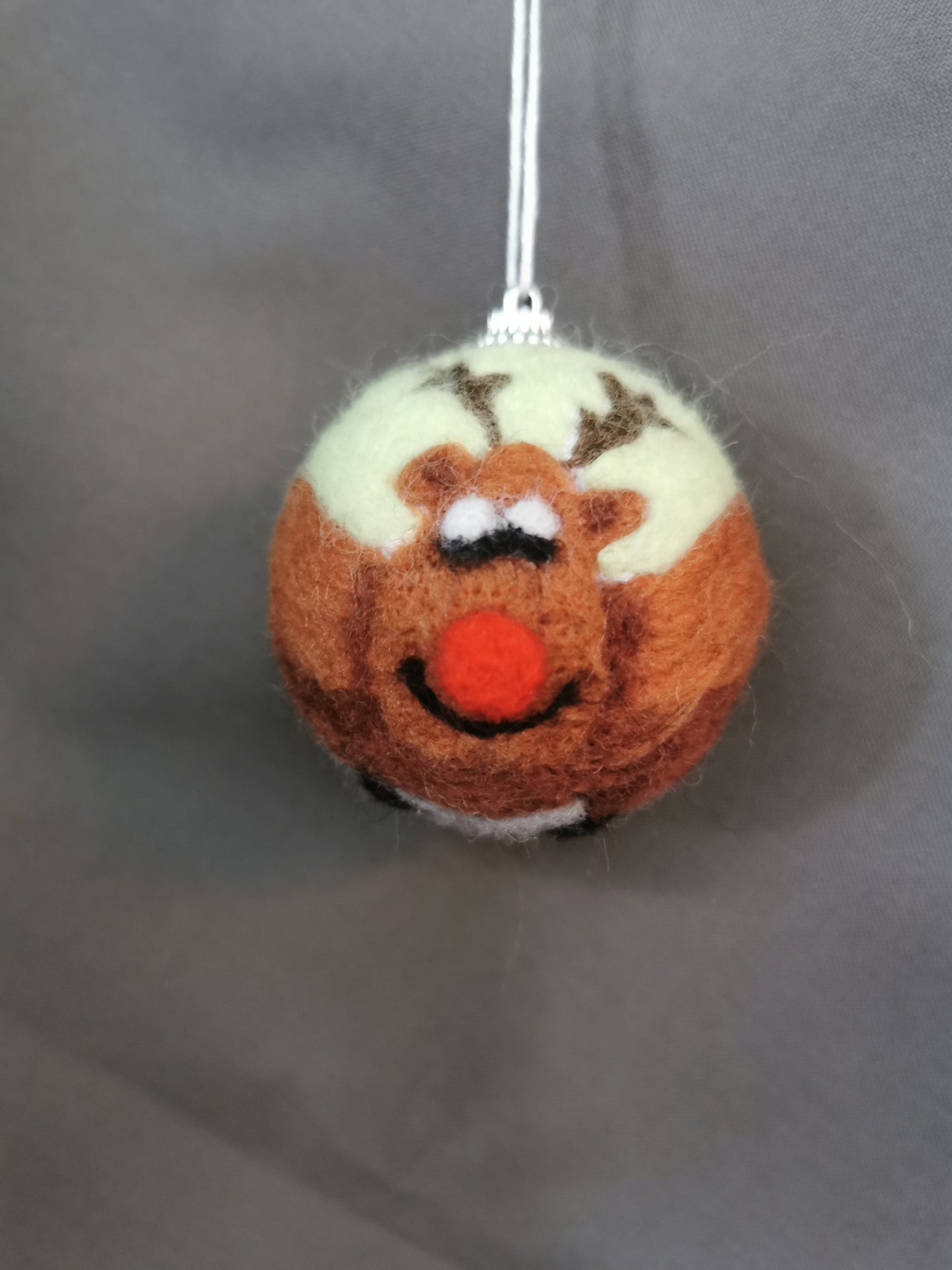 gefilzte Weihnachtskugeln