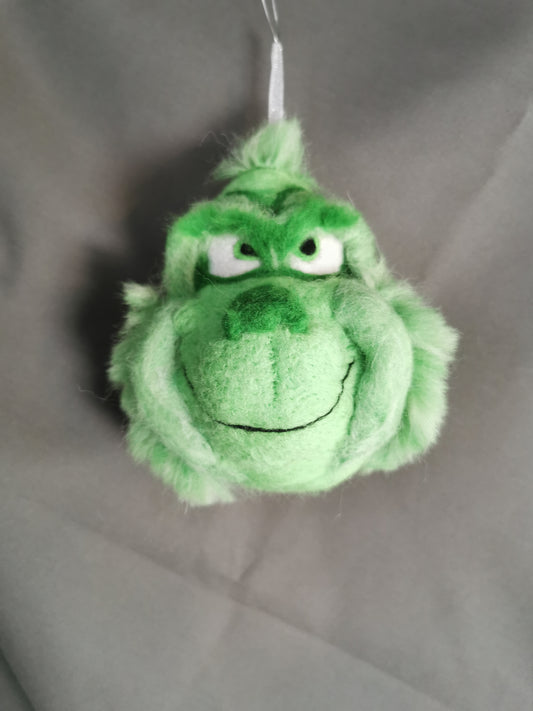 Grinch Weihnachtskugel (mittel)
