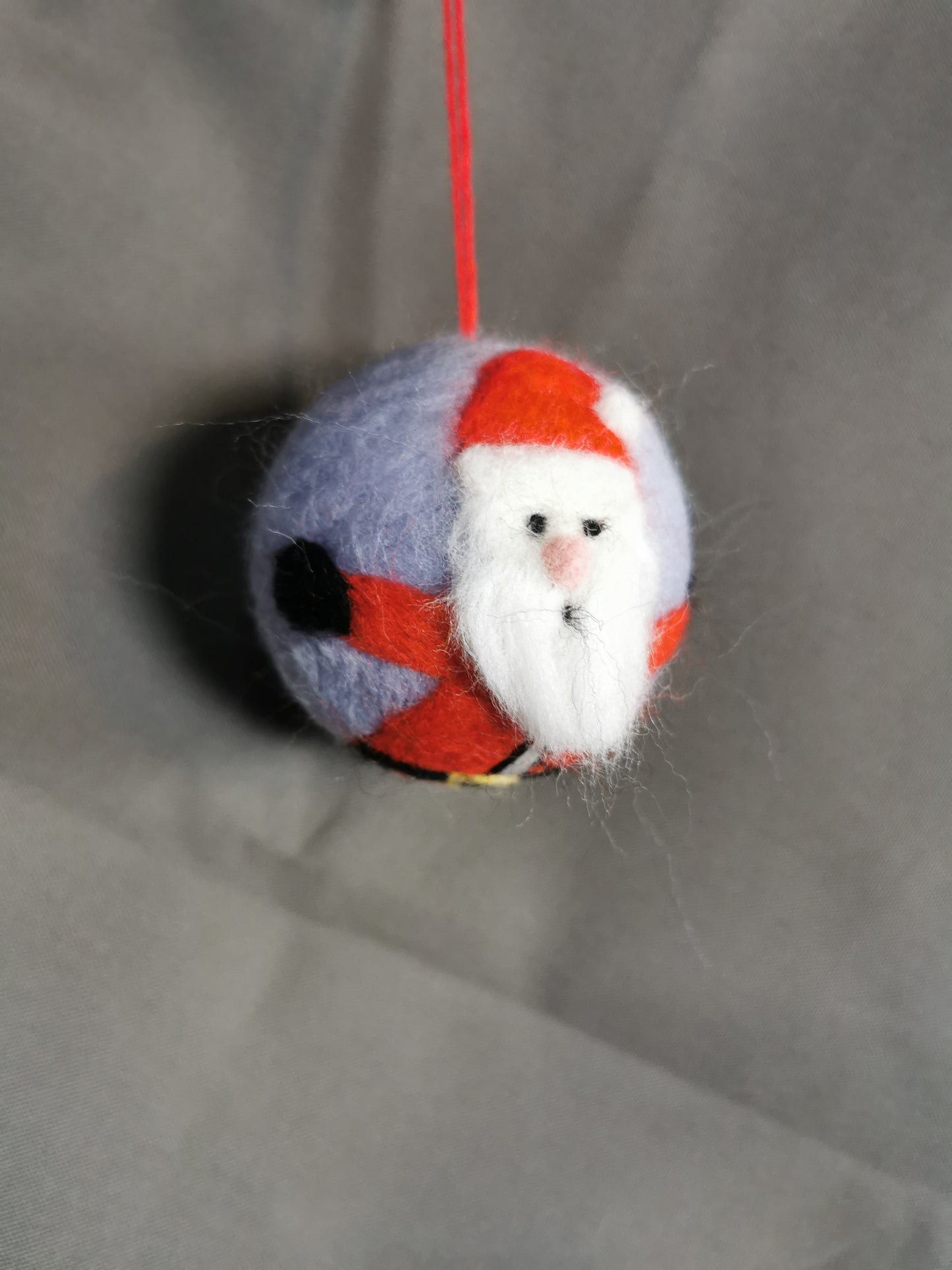 gefilzte Weihnachtskugeln