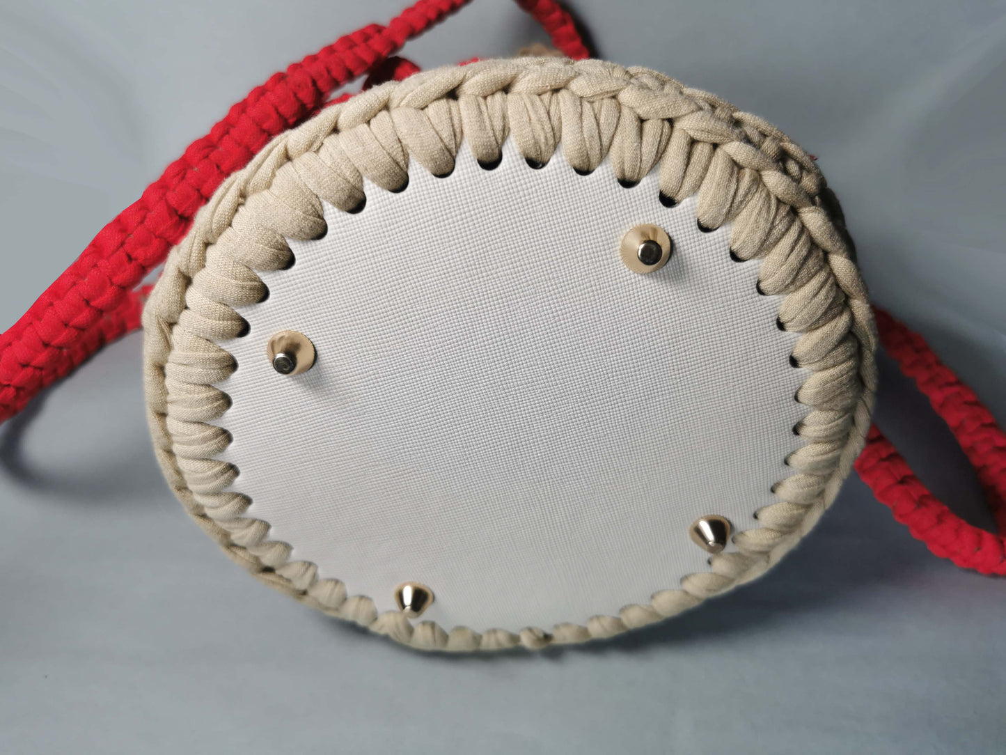 Handtasche Beutel mit Zusatzfilztasche