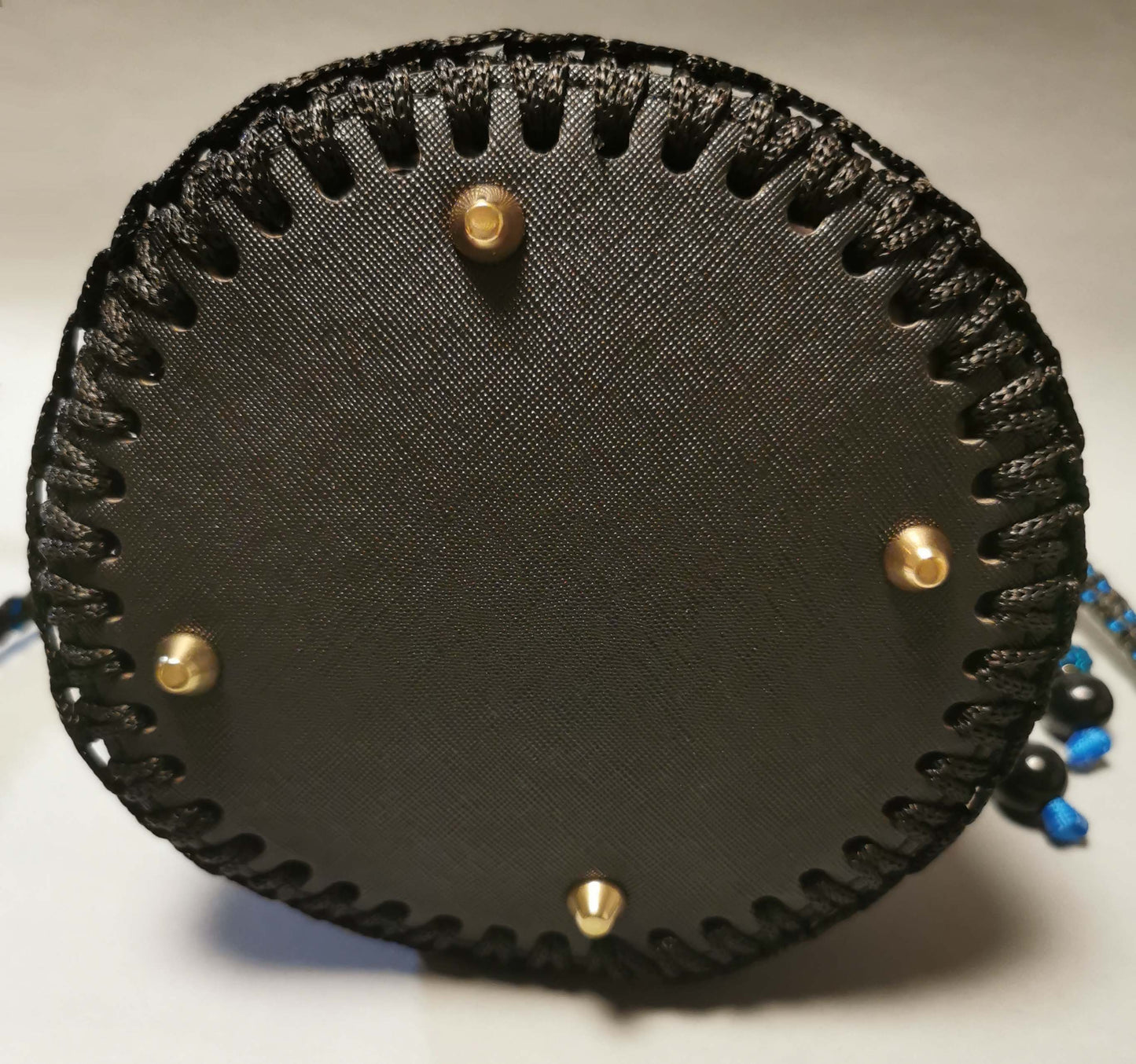 Handtasche schwarzer Beutel