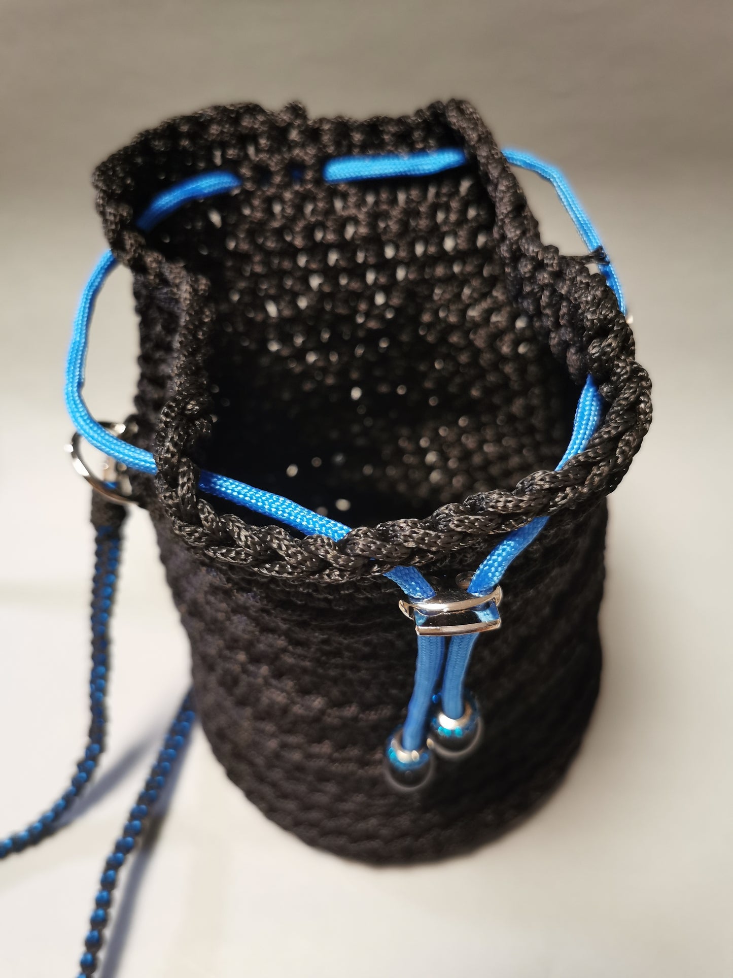 Handtasche schwarzer Beutel