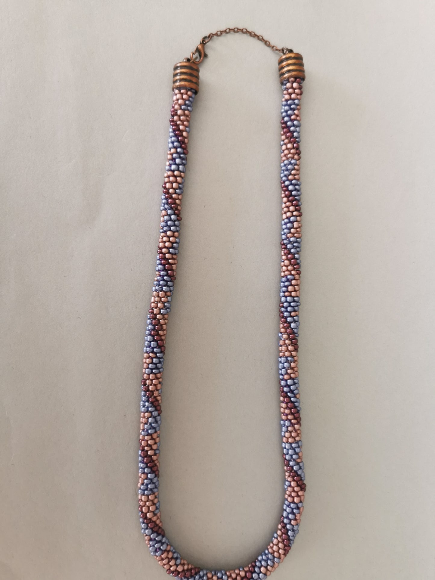 Perlenhäkelkette Modell 73