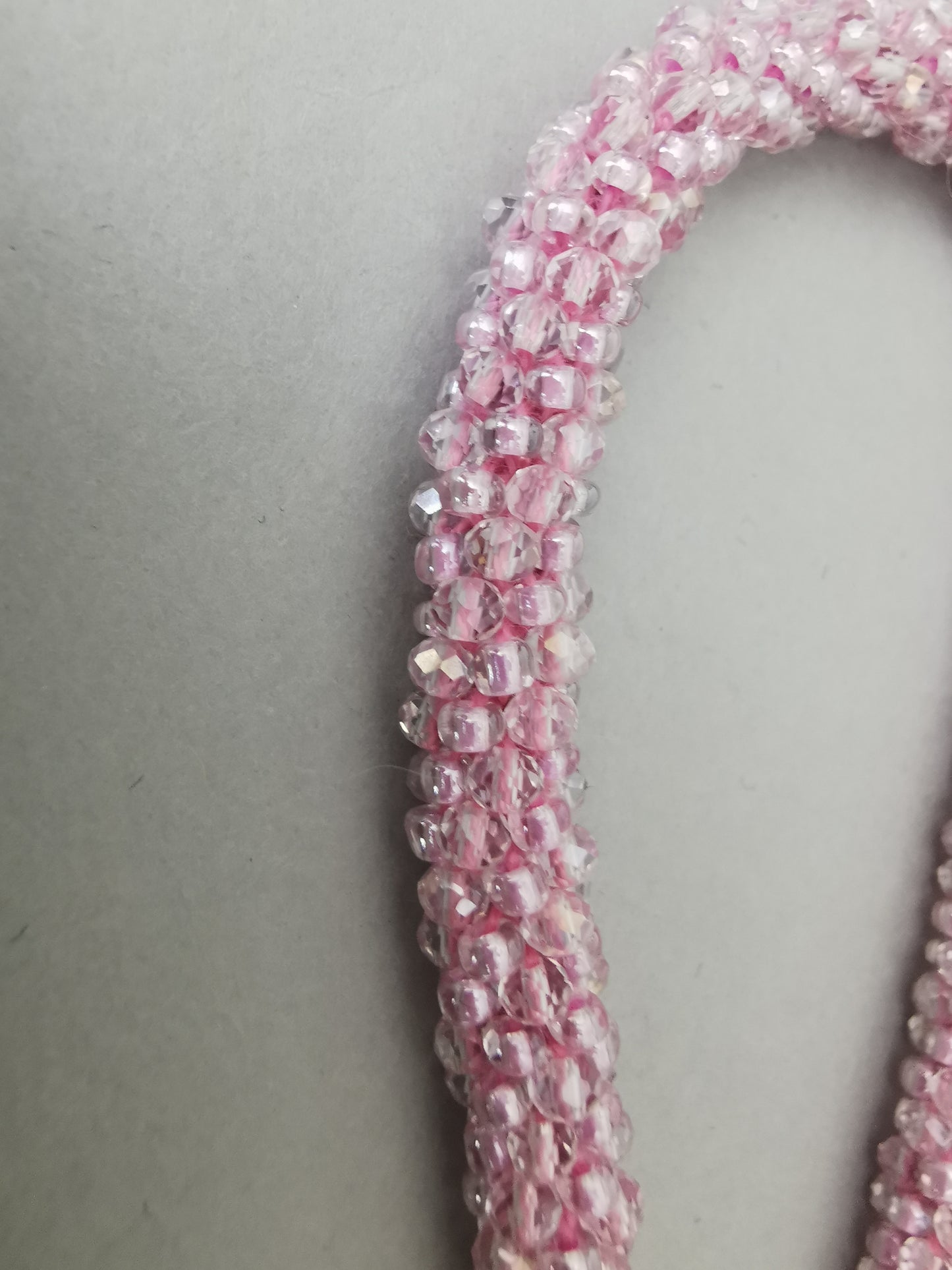 Perlenhäkelkette Modell 92