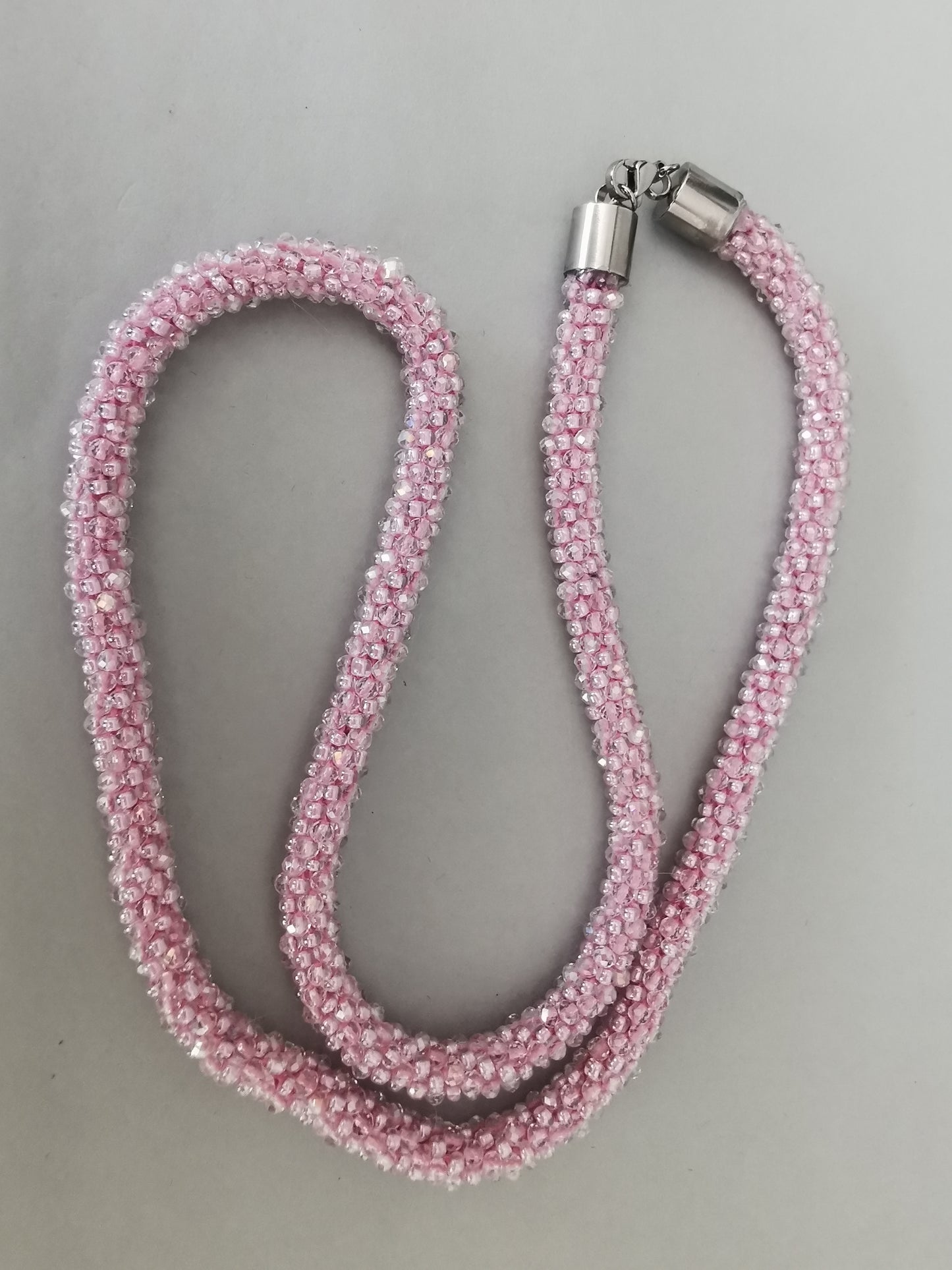 Perlenhäkelkette Modell 92