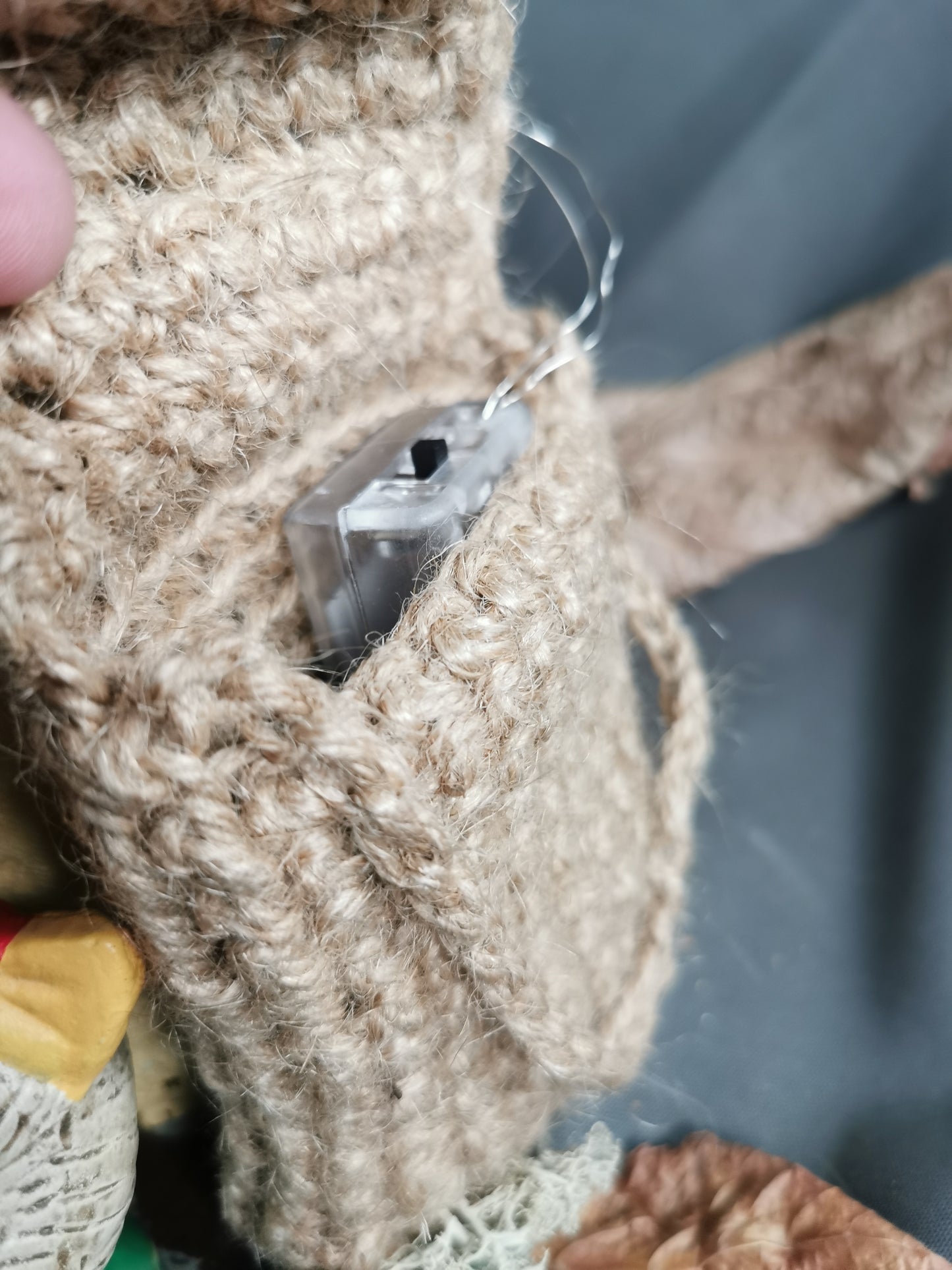 Betonpilz Fliegenpilz mit Leuchte
