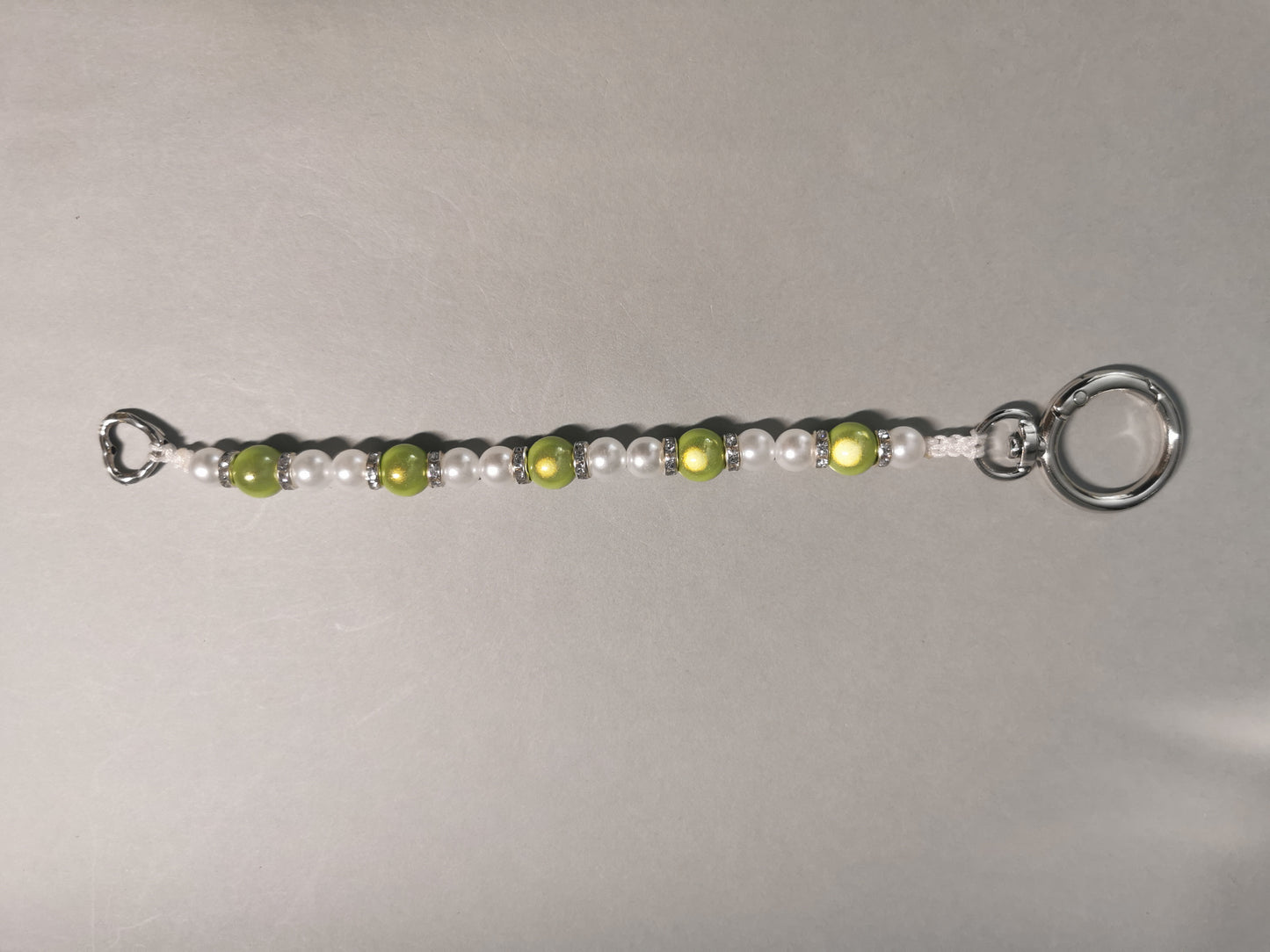 Handyperlenkette Magic green