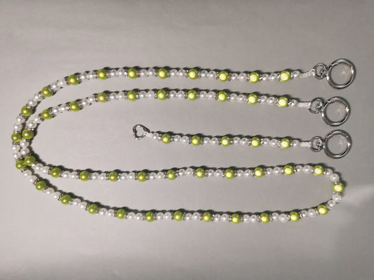 Handyperlenkette Magic green