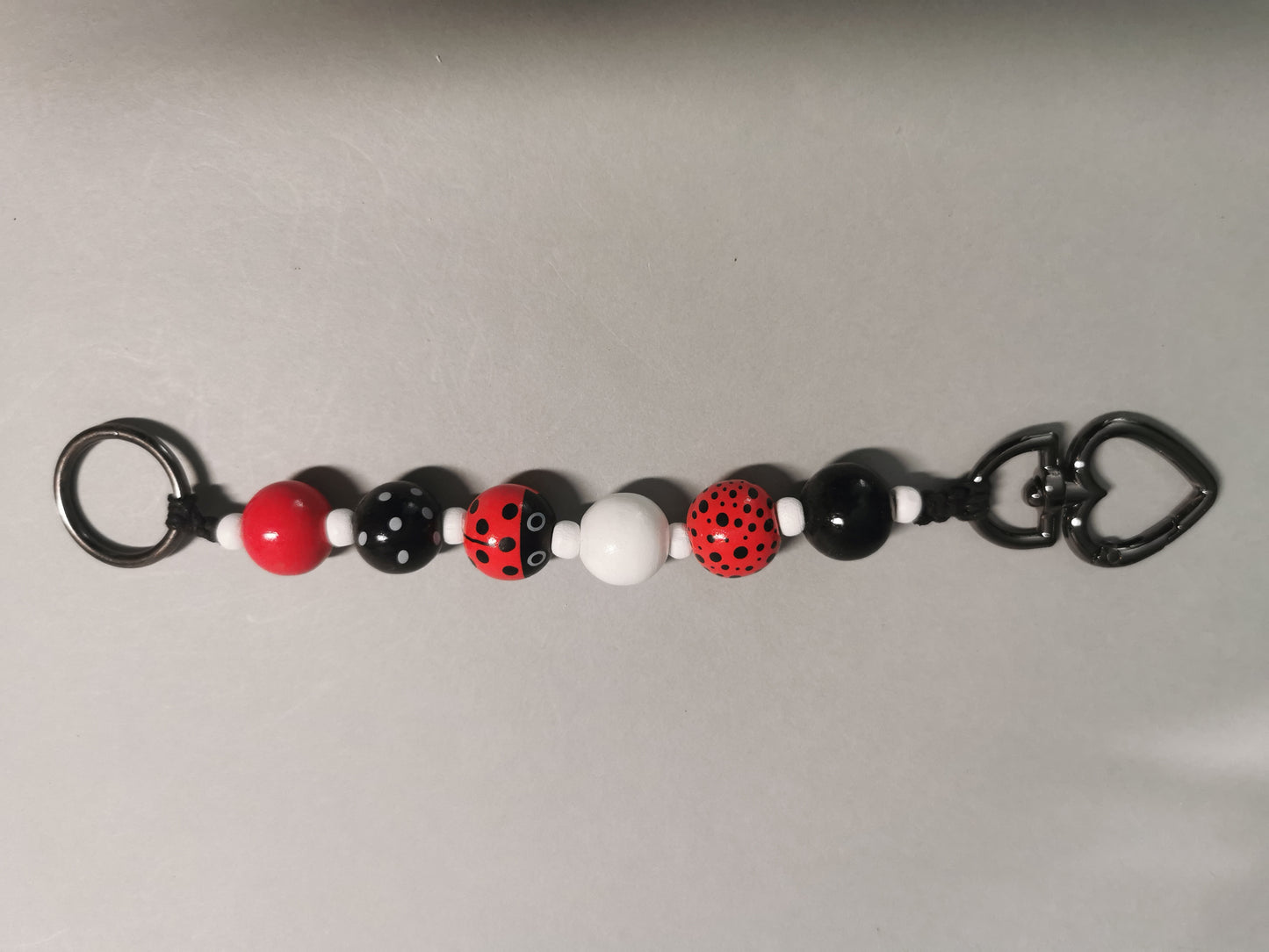 Handyperlenkette Marienkäfer
