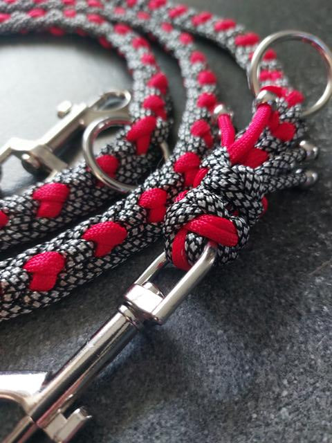 Handgefertigte Hundeleinen, Paracord