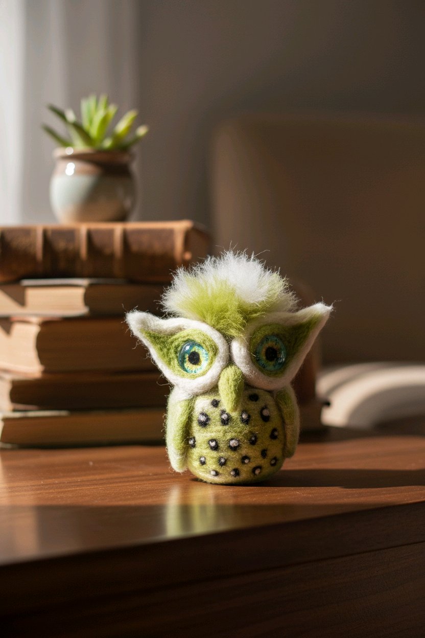 Filz-Eulen verschiedene Modelle