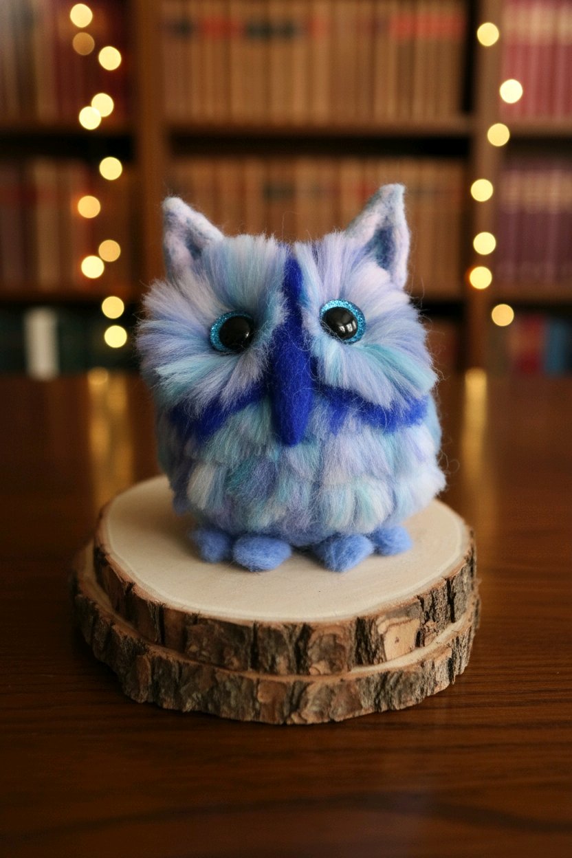 Filz-Eulen verschiedene Modelle