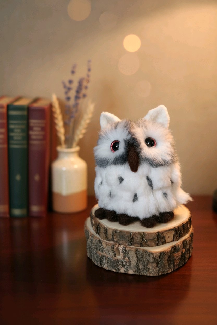 Filz-Eulen verschiedene Modelle