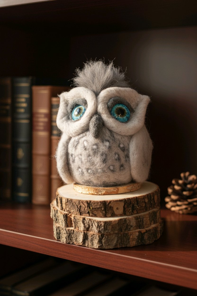 Filz-Eulen verschiedene Modelle