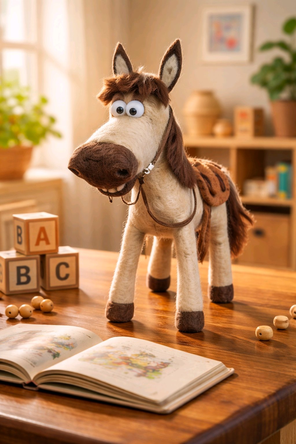 Pferd mit Westernsattel