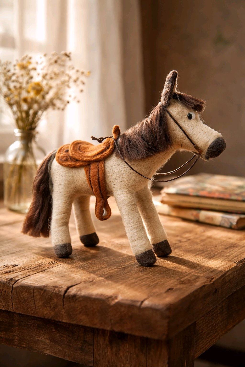 Pferd mit Westernsattel