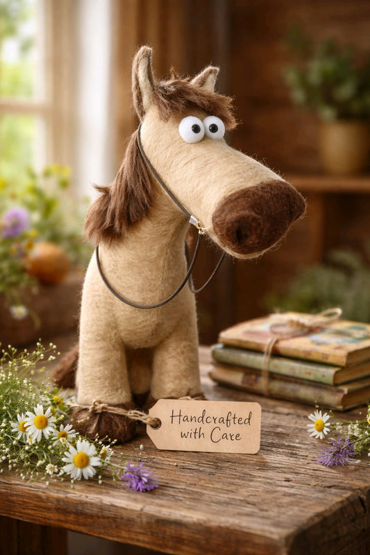 Pferd mit Westernsattel