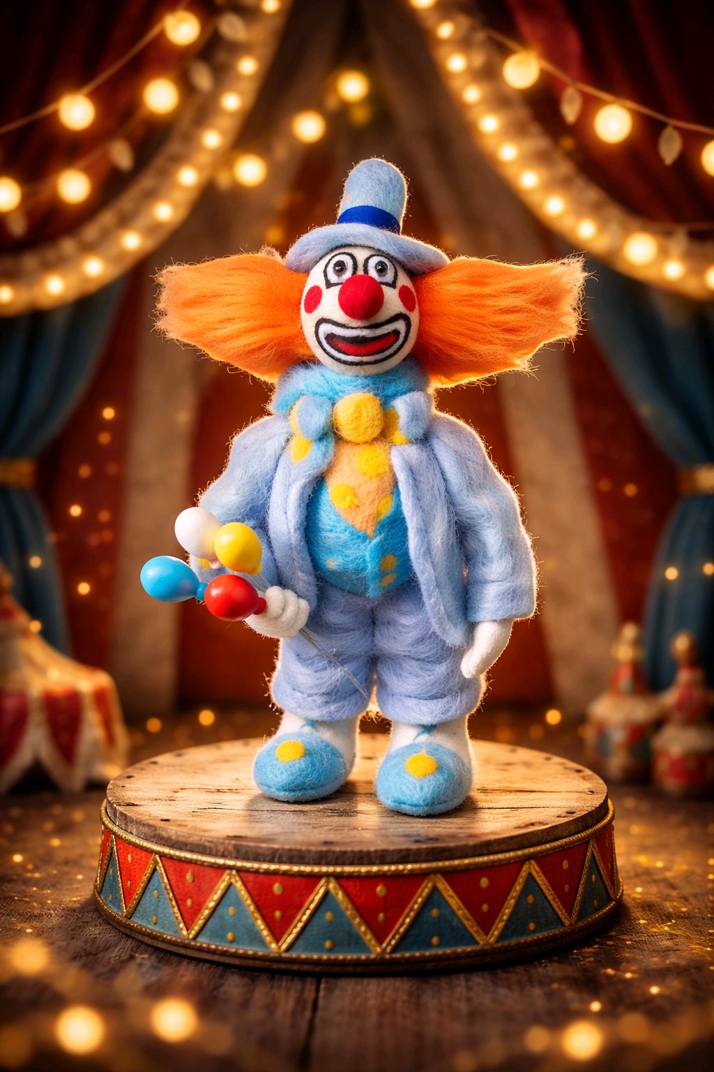 Clown mit Ballons