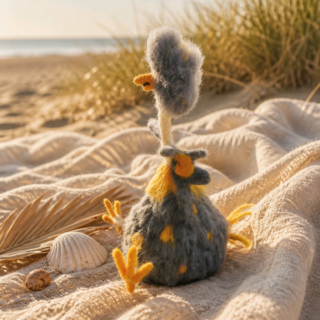 gefilzter Paradiesvogel