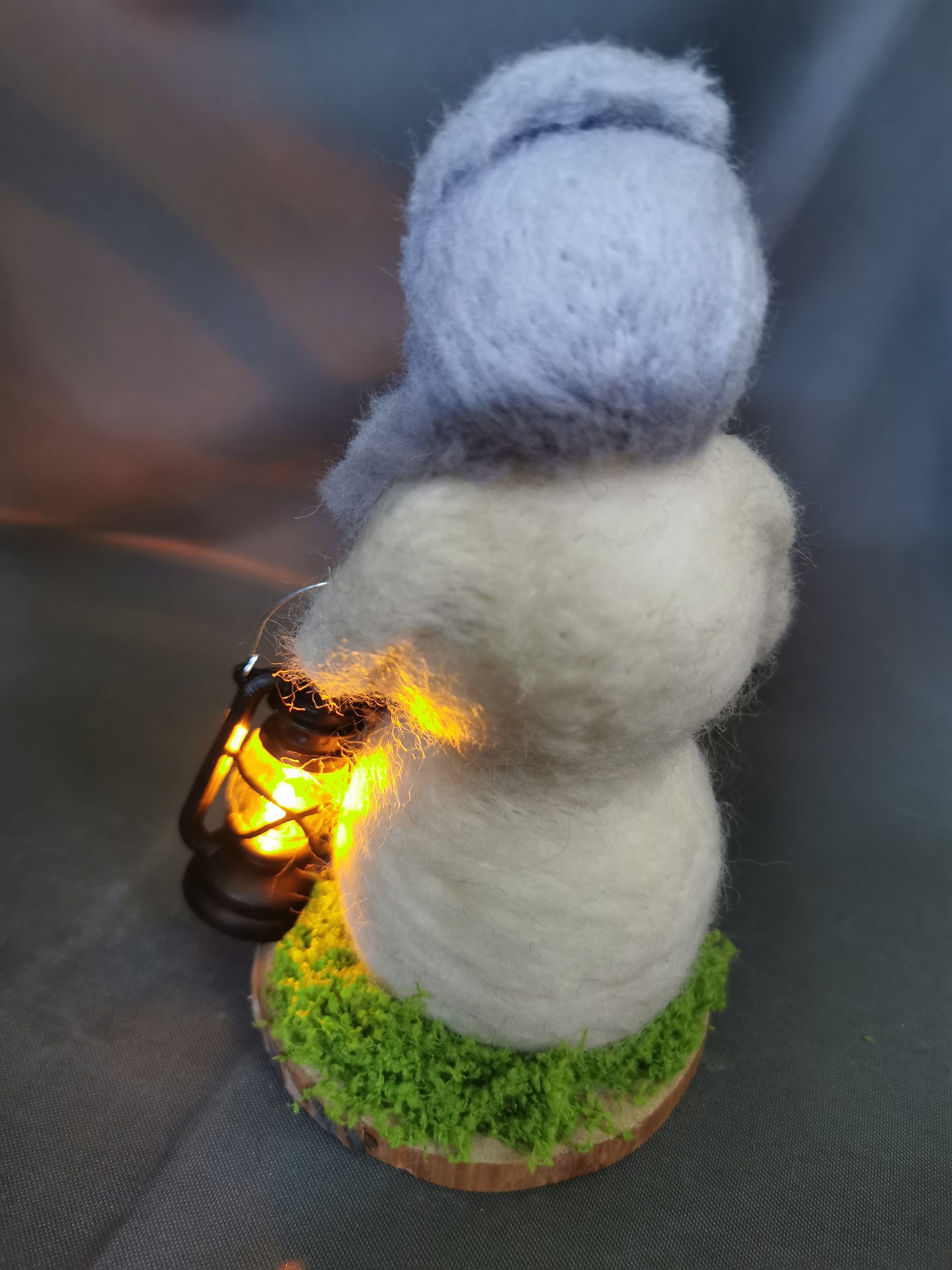 Filz Weihnachtsfigur Schneemann