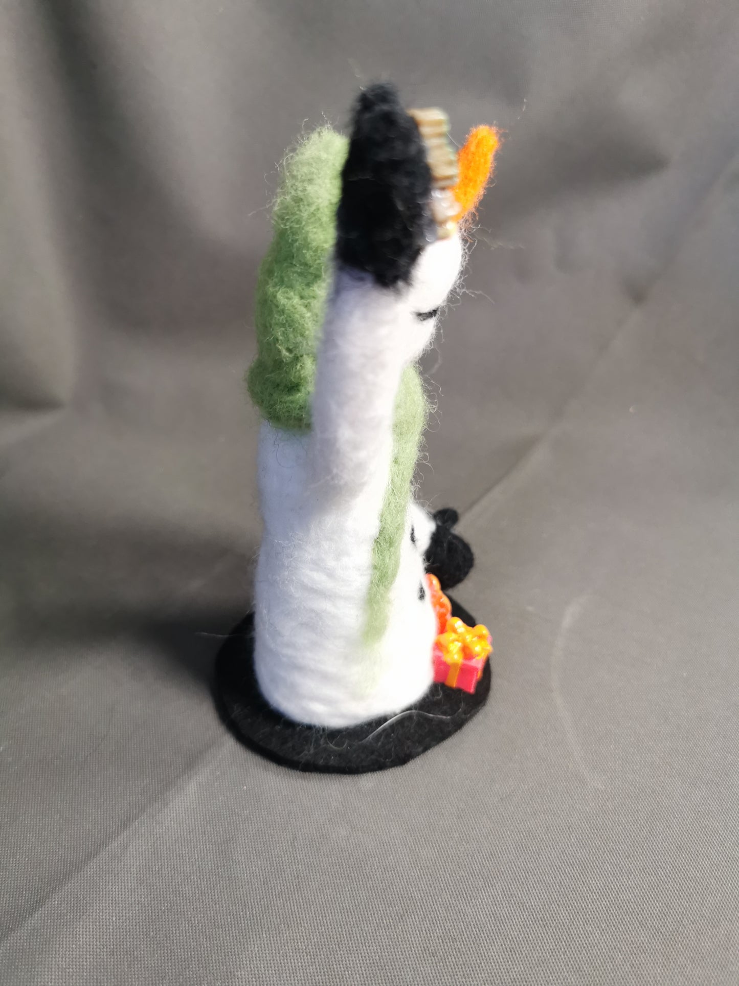 lustiger Filz Schneemann