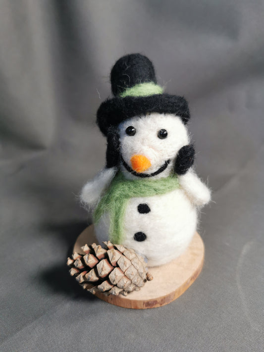 Filz Schneemann