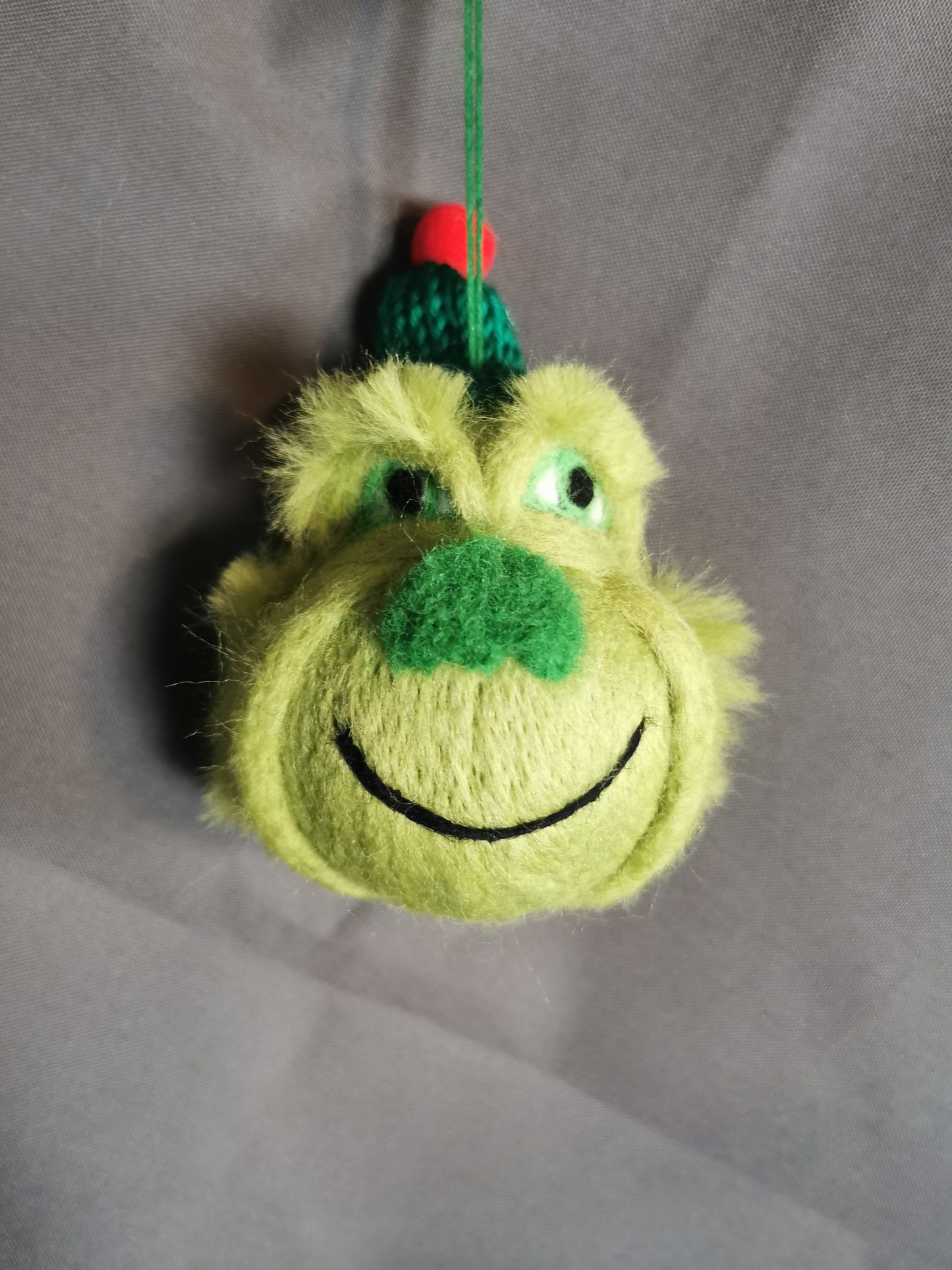 Grinch Filz Weihnachtskugeln