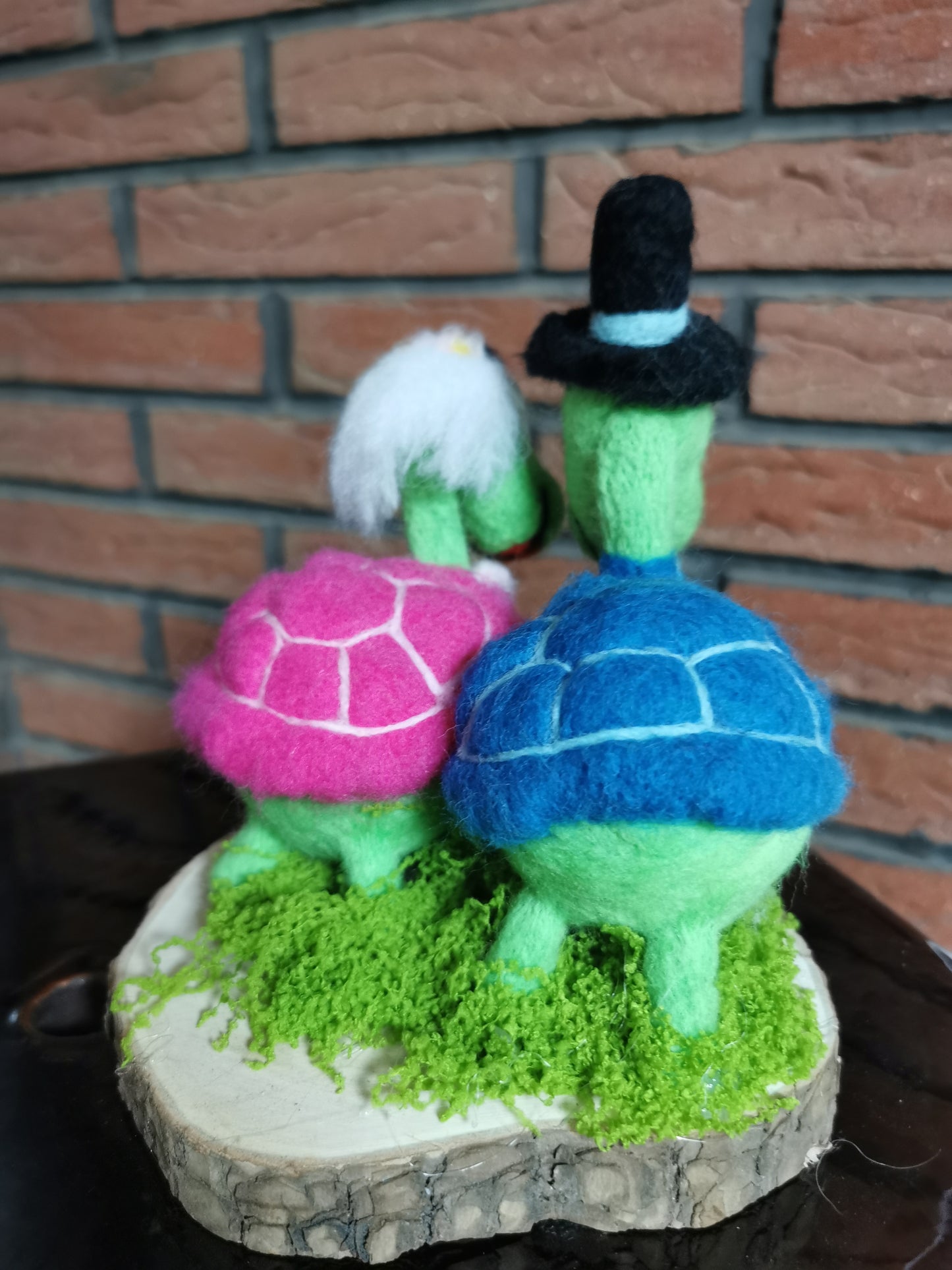 Schildkröten Brautpaar