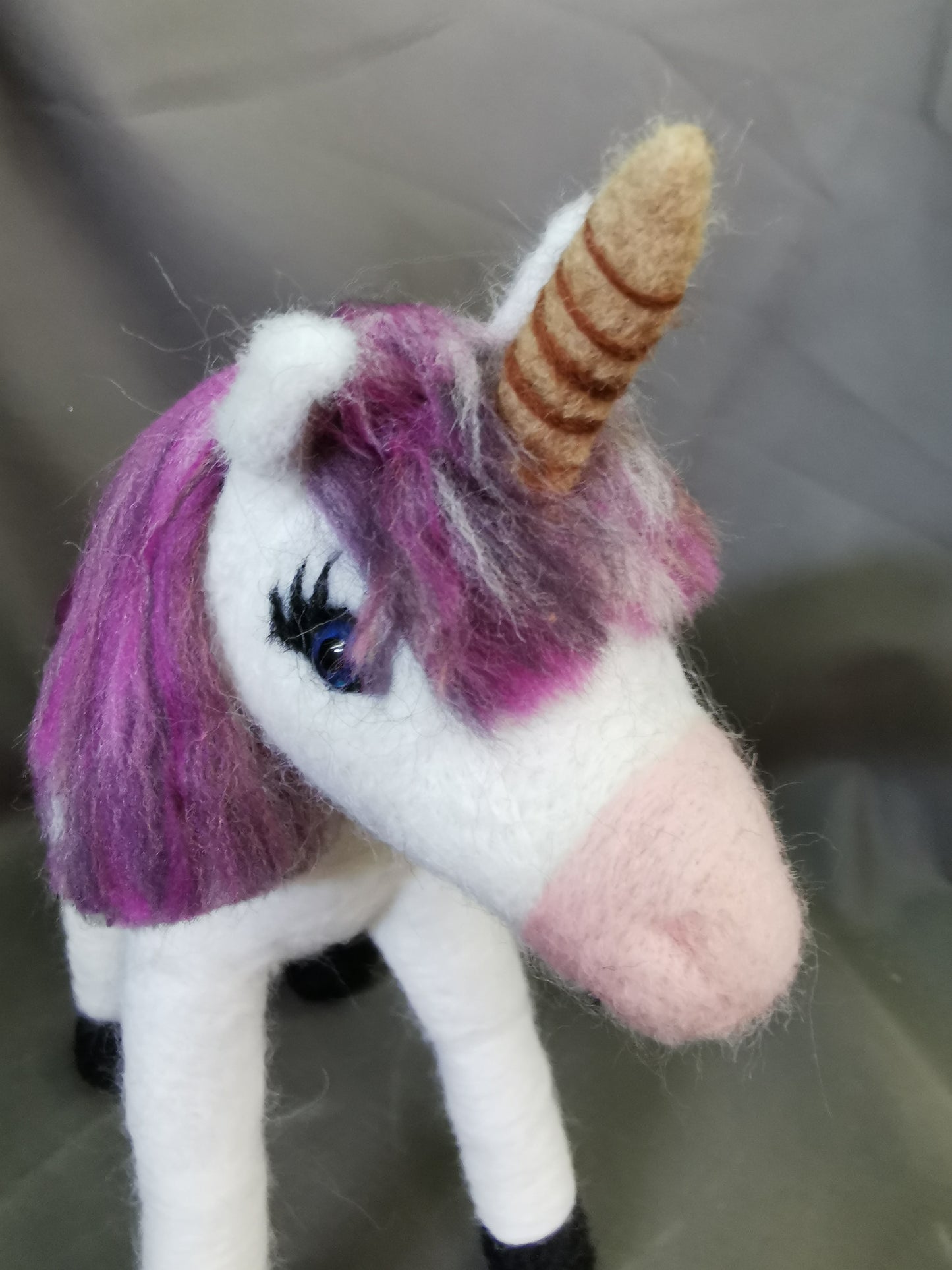 Einhorn aus Filz