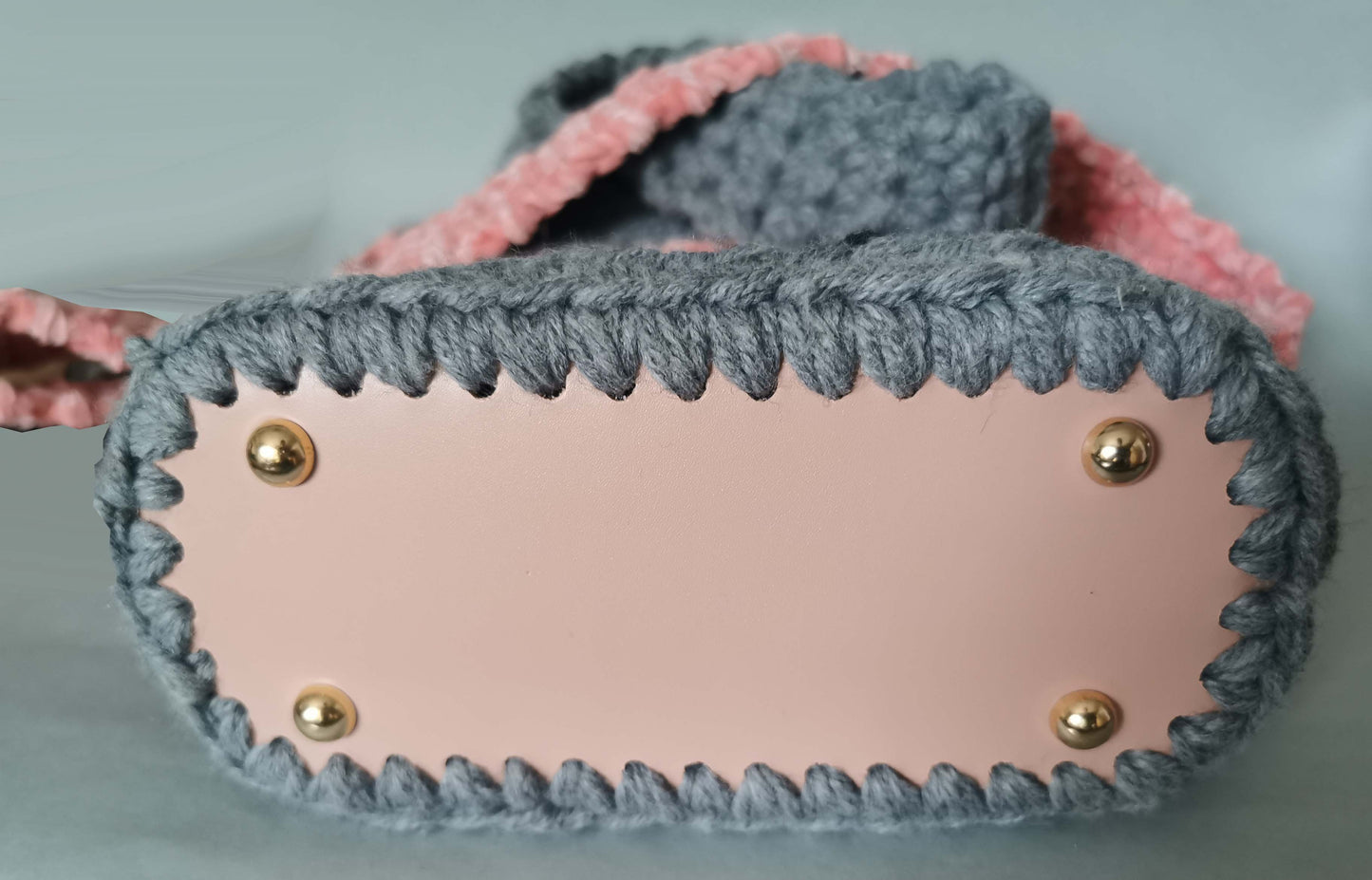 Handtasche Baumwolle/Chenille mit Zusatzinnentasche