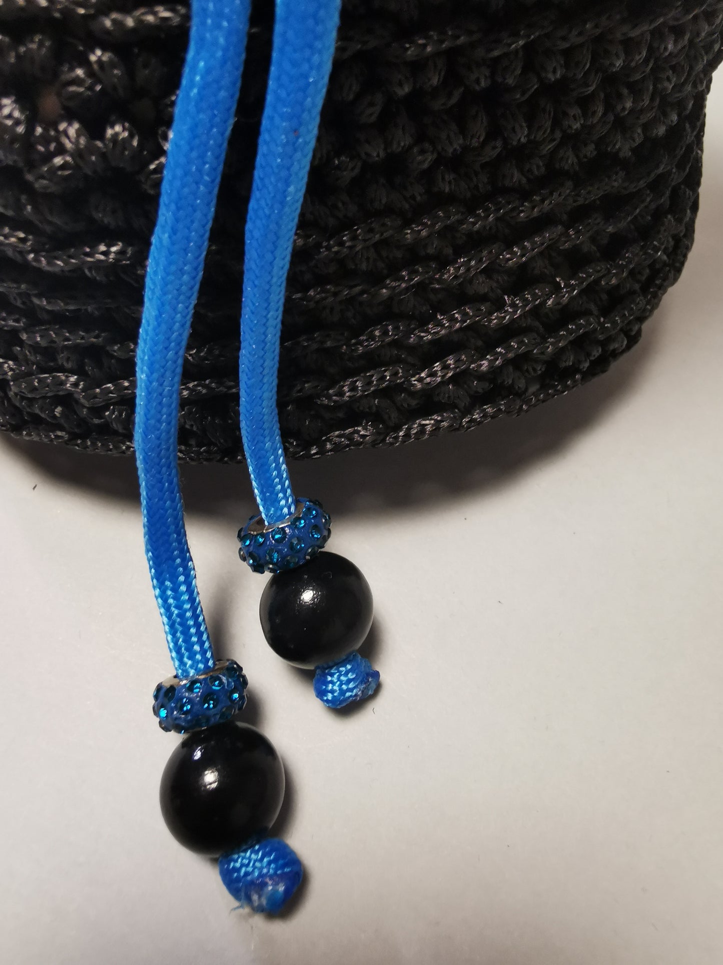Handtasche schwarzer Beutel