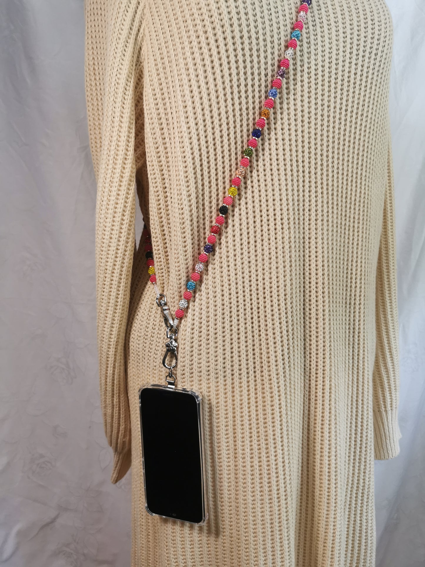 Handyperlenkette Beeren